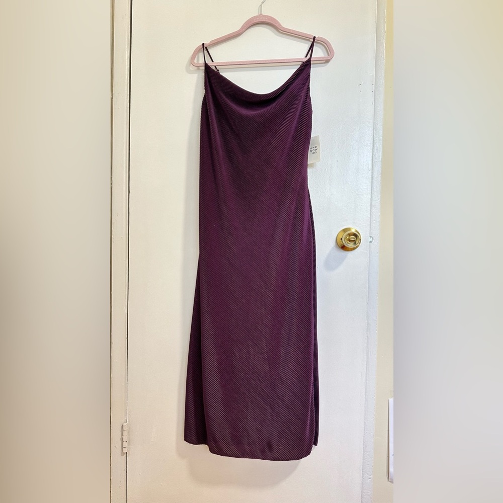 And New This Purple Dress. Size M .